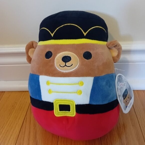 NWT Braven Nutcracker‎ Bear Kellytoys Squishmallow 8" Stuffed Animal Christmas - Picture 2 of 8